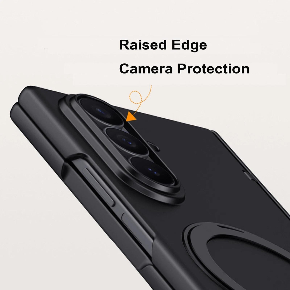 Magnetic Ring Stand Shockproof Case