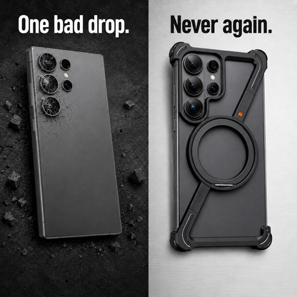 Titanium Z Frameless Case For Samsung Galaxy Z Fold Series