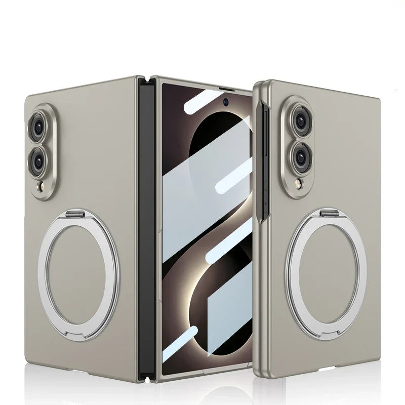 360° Magnetic Ring Stand Case For Galaxy Z Fold 8 Series