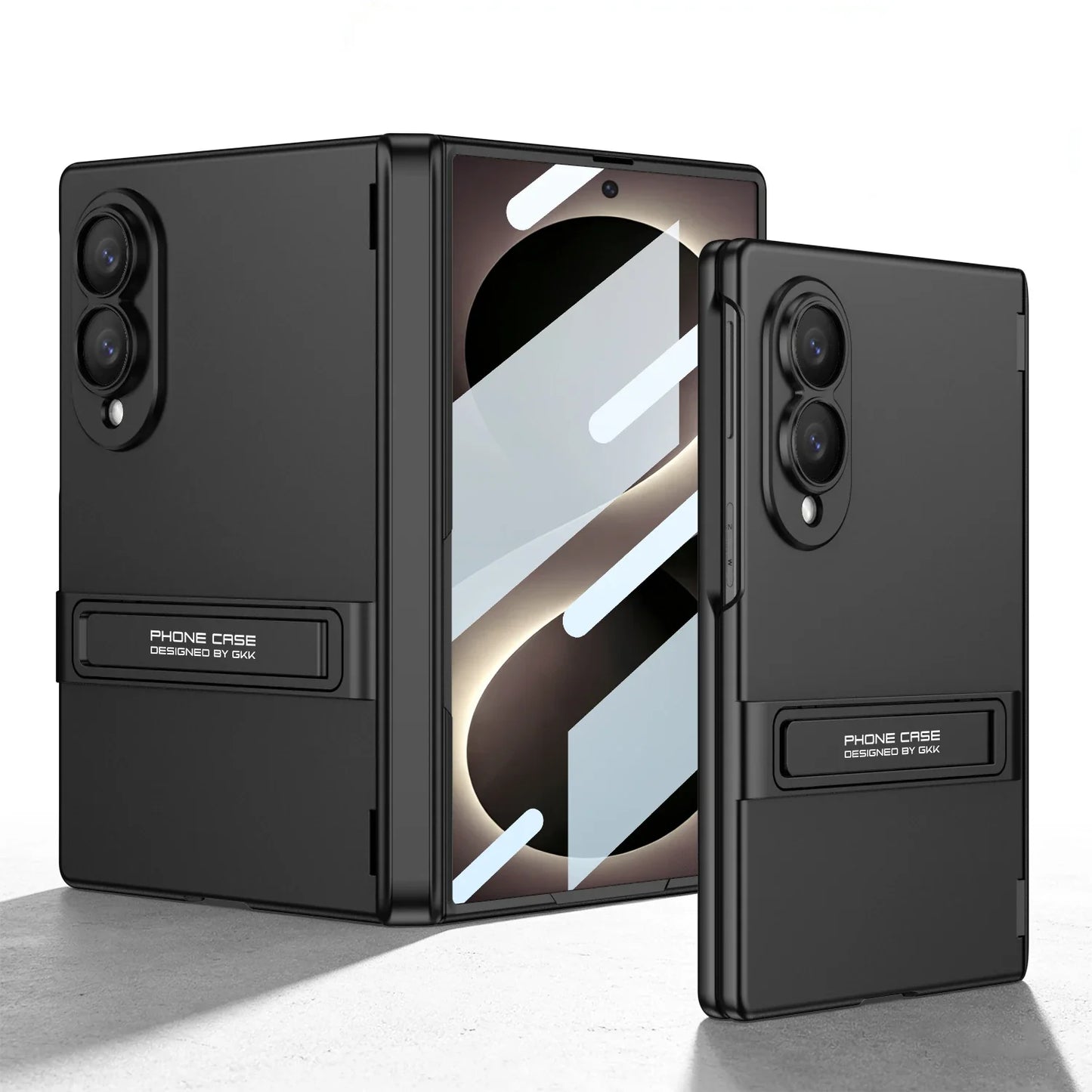 Luxury Slim Matte Invisible Stand Case For Galaxy Z Fold 8 Series