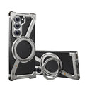 Z-Shape Magnetic Case with Metal Stand