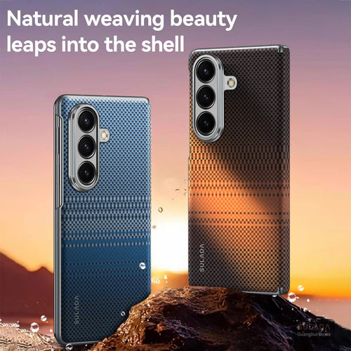 Luxury Kevlar Woven Magnetic Case