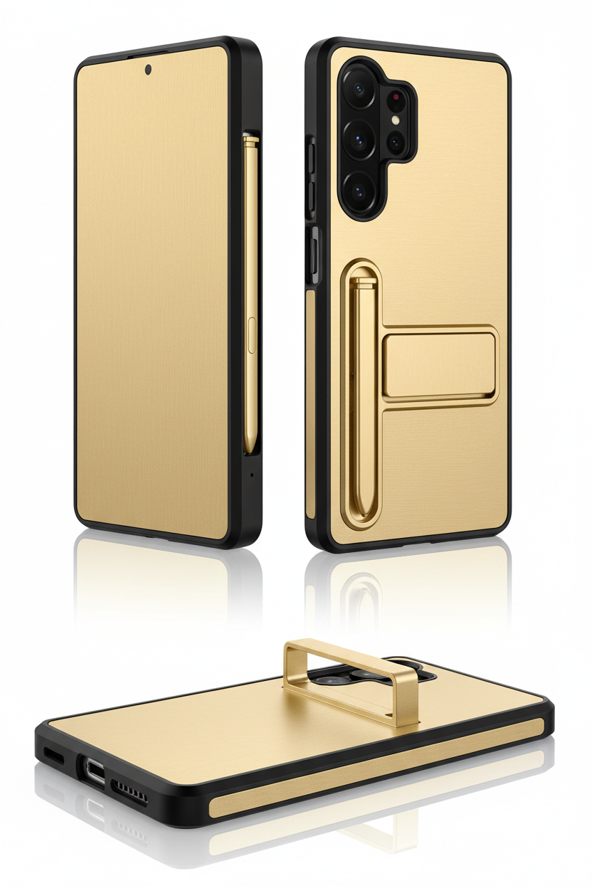 Slim Case with Hidden Stand & Pen Slot for Samsung Galaxy Z Fold 8
