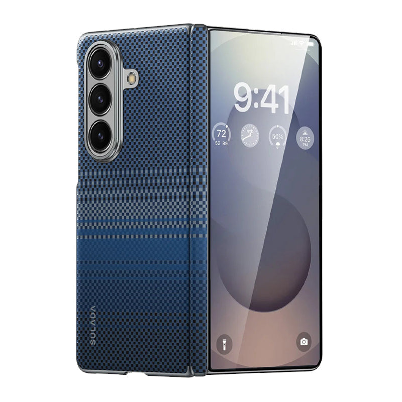Luxury Kevlar Woven Magnetic Case